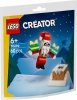 LEGO Klocki plastikowe Creator 30692 Święty Mikołaj i świąteczny komin